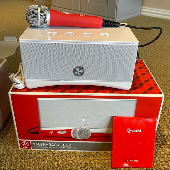 Nabi Portable Audio & Video Nabi Bluetooth Speaker Karaoke Box With